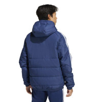 Veste d'hiver adidas Tiro 26 bleu foncé blanc
