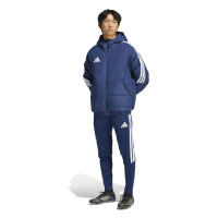 Veste d'hiver adidas Tiro 26 bleu foncé blanc