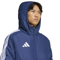 Veste d'hiver adidas Tiro 26 bleu foncé blanc
