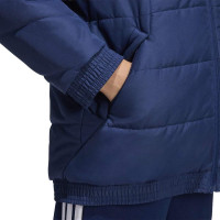 adidas Tiro 26 Winterjas Kids Donkerblauw Wit