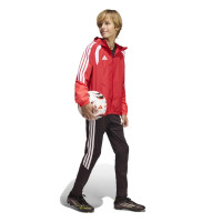 adidas Tiro 26 Competition Allweather Jack Kids Rood Wit