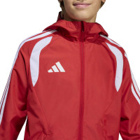 adidas Tiro 26 Competition Allweather Jack Kids Rood Wit