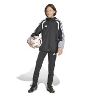 adidas Tiro 26 Competition Allweather Jack Kids Zwart Grijs