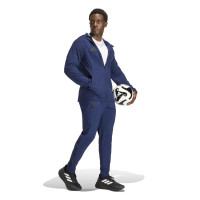 Coupe-vent adidas Tiro Travel bleu foncé noir