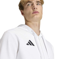 Gilet adidas Entrada 26 blanc noir