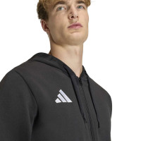 Gilet adidas Entrada 26 noir et blanc