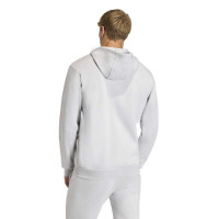 Gilet adidas Entrada 26 gris blanc