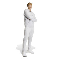 Gilet adidas Entrada 26 gris blanc