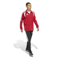 Survêtement adidas Tiro 26 League à fermeture éclair 1/4 rouge et noir