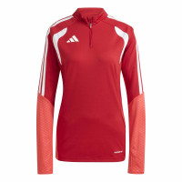 Haut d'entraînement adidas Tiro 26 Competition pour femme, rouge et blanc