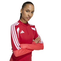 Haut d'entraînement adidas Tiro 26 Competition pour femme, rouge et blanc