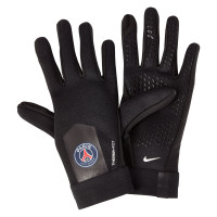 Gants Nike Paris Saint-Germain Therma-fit Academy pour Enfants, noir et blanc
