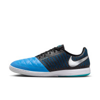 Nike Lunargato II Chaussures de Foot en Salle (IN) Noir Bleu Argenté