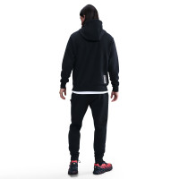 Nike Atletico Madrid Joggingpak Hooded 2025-2026 Zwart Rood