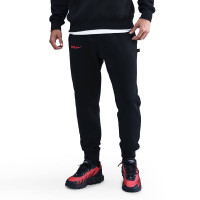 Nike Atletico Madrid Joggingpak Hooded 2025-2026 Zwart Rood