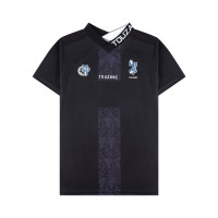 Maillot de Football Touzani Taisho pour Enfants, noir, bleu, blanc