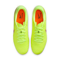 Nike Tiempo Legend 10 Academy Gras / Kunstgras Voetbalschoenen (MG) Neongeel Zwart Oranje