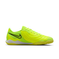 Nike Tiempo Legend 10 Academy Chaussures de Foot en Salle (IN) Jaune Noir Orange