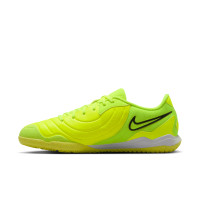 Nike Tiempo Legend 10 Academy Zaalvoetbalschoenen (IN) Neongeel Zwart Oranje