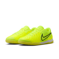 Nike Tiempo Legend 10 Academy Chaussures de Foot en Salle (IN) Jaune Noir Orange