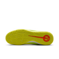 Nike Tiempo Legend 10 Academy Chaussures de Foot en Salle (IN) Jaune Noir Orange