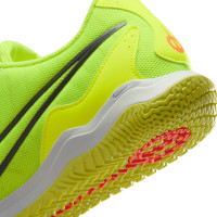 Nike Tiempo Legend 10 Academy Chaussures de Foot en Salle (IN) Jaune Noir Orange