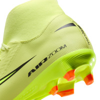 Nike Zoom Mercurial Superfly 10 Academy Gras / Kunstgras Voetbalschoenen (MG) Geel Neongeel Oranje