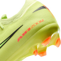 Nike Zoom Mercurial Vapor 16 Pro Gras Voetbalschoenen (FG) Geel Neongeel Oranje