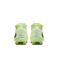Nike Phantom 6 High Elite Gras Voetbalschoenen (FG) Geel Oranje Zwart