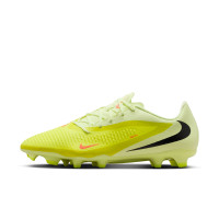 Nike Phantom 6 Low Academy Gazon Naturel Artificiel Chaussures de Foot (MG) Jaune Orange Noir
