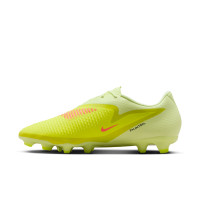 Nike Phantom 6 Low Academy Gazon Naturel Artificiel Chaussures de Foot (MG) Jaune Orange Noir