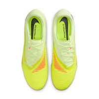 Nike Phantom 6 Low Academy Gazon Naturel Artificiel Chaussures de Foot (MG) Jaune Orange Noir