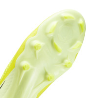 Nike Phantom 6 Low Academy Gazon Naturel Artificiel Chaussures de Foot (MG) Jaune Orange Noir