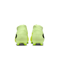 Nike Phantom 6 High Academy Gras / Kunstgras Voetbalschoenen (MG) Geel Oranje Zwart