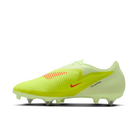 Nike Phantom 6 Low Academy IJzeren-Nop Voetbalschoenen (SG) Anti-Clog Geel Oranje Zwart