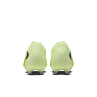 Nike Phantom 6 Low Academy IJzeren-Nop Voetbalschoenen (SG) Anti-Clog Geel Oranje Zwart