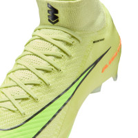 Nike Zoom Mercurial Superfly 10 Elite Gras Voetbalschoenen (FG) Geel Neongeel Oranje