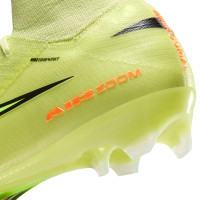 Nike Zoom Mercurial Superfly 10 Elite Gras Voetbalschoenen (FG) Geel Neongeel Oranje