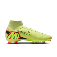 Nike Zoom Mercurial Superfly 10 Pro Gras Voetbalschoenen (FG) Geel Neongeel Oranje