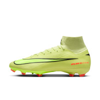 Nike Zoom Mercurial Superfly 10 Pro Gras Voetbalschoenen (FG) Geel Neongeel Oranje
