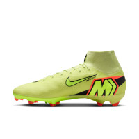 Nike Zoom Mercurial Superfly 10 Pro Gras Voetbalschoenen (FG) Geel Neongeel Oranje