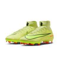 Nike Zoom Mercurial Superfly 10 Pro Gras Voetbalschoenen (FG) Geel Neongeel Oranje