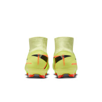 Nike Zoom Mercurial Superfly 10 Pro Gras Voetbalschoenen (FG) Geel Neongeel Oranje