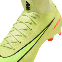 Nike Zoom Mercurial Superfly 10 Pro Gras Voetbalschoenen (FG) Geel Neongeel Oranje