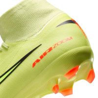 Nike Zoom Mercurial Superfly 10 Pro Gras Voetbalschoenen (FG) Geel Neongeel Oranje