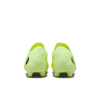 Nike Phantom 6 Low Pro Gazon Naturel Chaussures de Foot (FG) Jaune Orange Noir