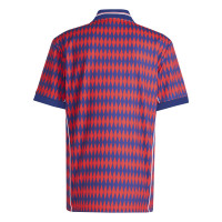 adidas Bayern München Lifestyler T-Shirt Rood Blauw Wit