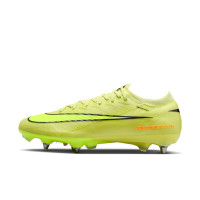 Nike Zoom Mercurial Vapor 16 Elite IJzeren-Nop Voetbalschoenen (SG) Geel Neongeel Oranje