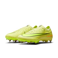 Nike Zoom Mercurial Vapor 16 Elite IJzeren-Nop Voetbalschoenen (SG) Geel Neongeel Oranje