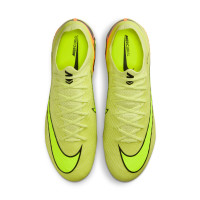 Nike Zoom Mercurial Vapor 16 Elite IJzeren-Nop Voetbalschoenen (SG) Geel Neongeel Oranje